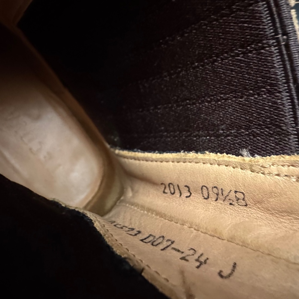TECOVAS Latte Suede "Taylor" Cowgirl Boots - 9.5B - XLNT - Picture 8 of 13